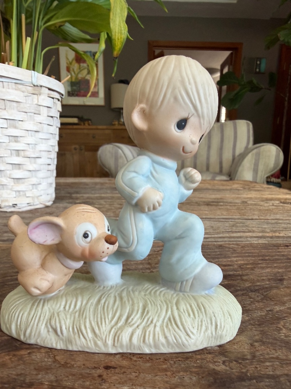 Vintage Precious Moments “God's Speed” Figurine (E-3112) by Jonathan & David